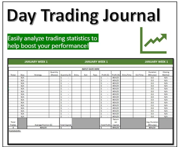 Trading Journal Spreadsheet | Expert Trading Analysis | Get Your 