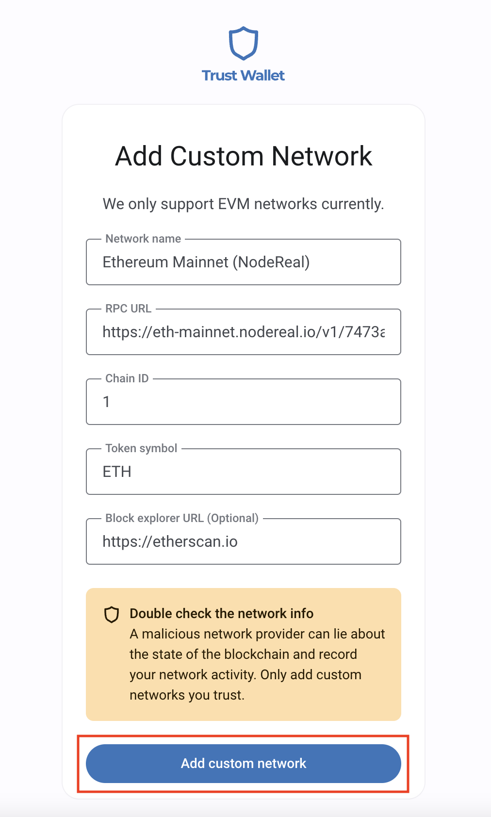 Ethereum Wallet (ETH) | Secure ETH Wallet | Trust Wallet | Trust