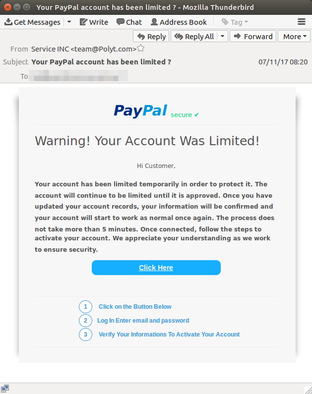 Why is my PayPal account limited? | PayPal US