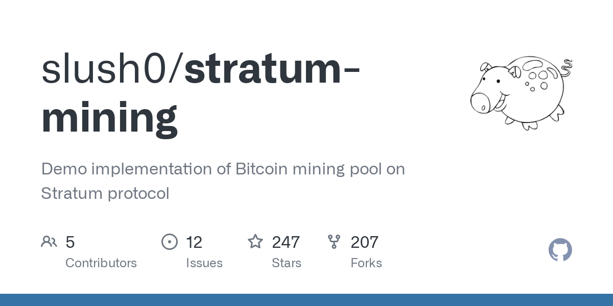 Stratum mining protocol - Bitcoin Wiki