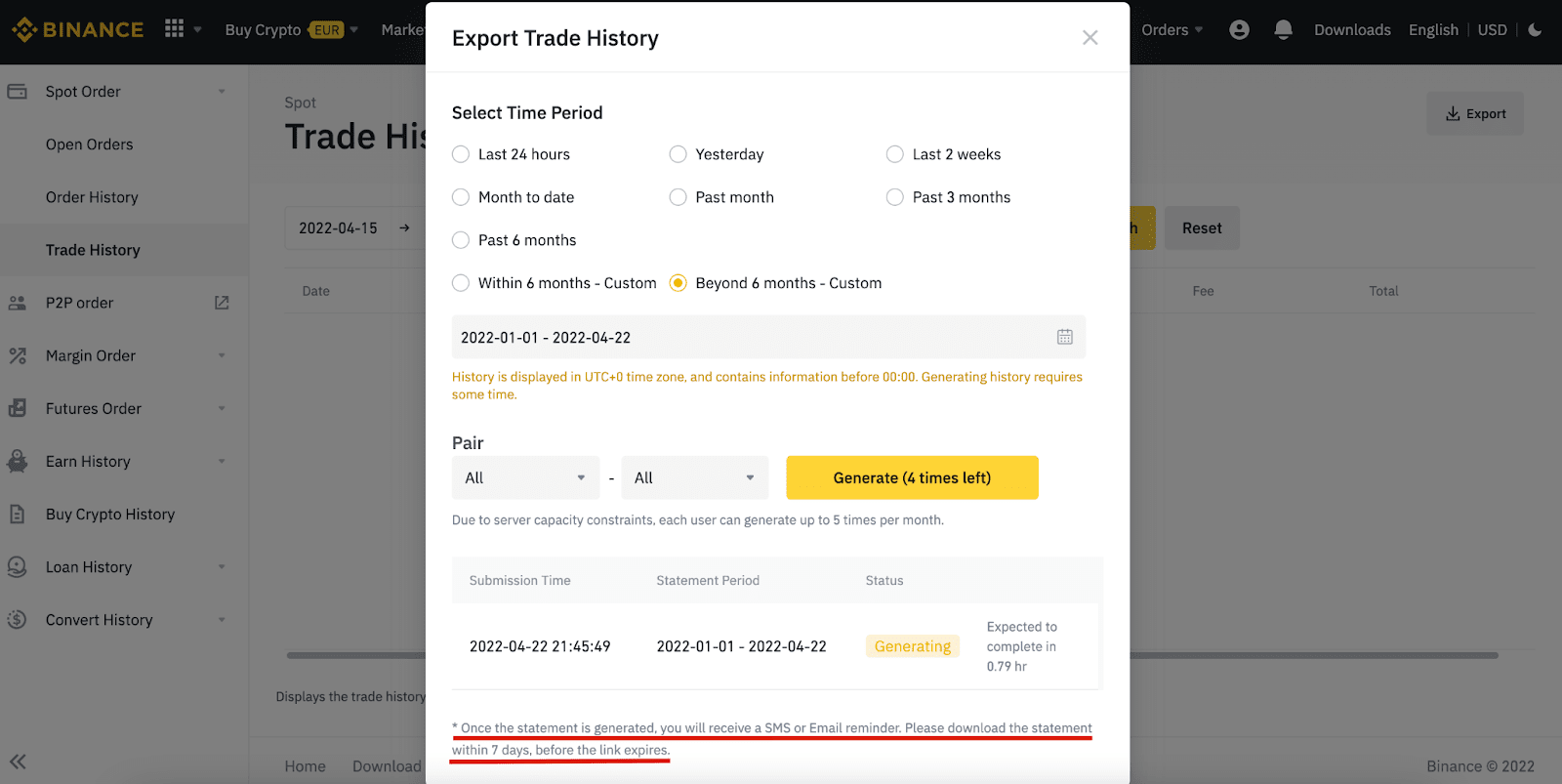 GitHub - prikhi/binance-exports: Export Your Binance Trade History to a CSV