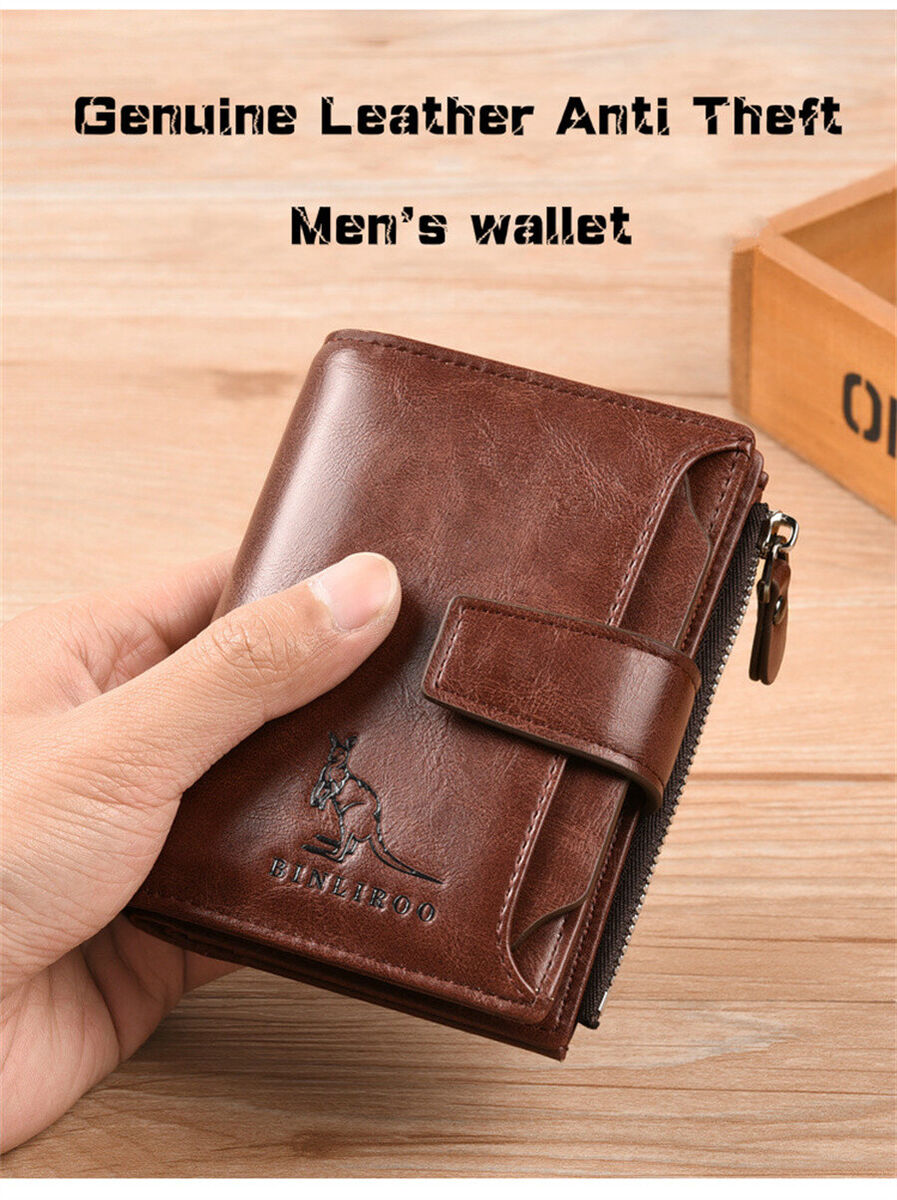 Secure Wallet | Safe Wallet | RFID Leather Wallet - ID Stronghold