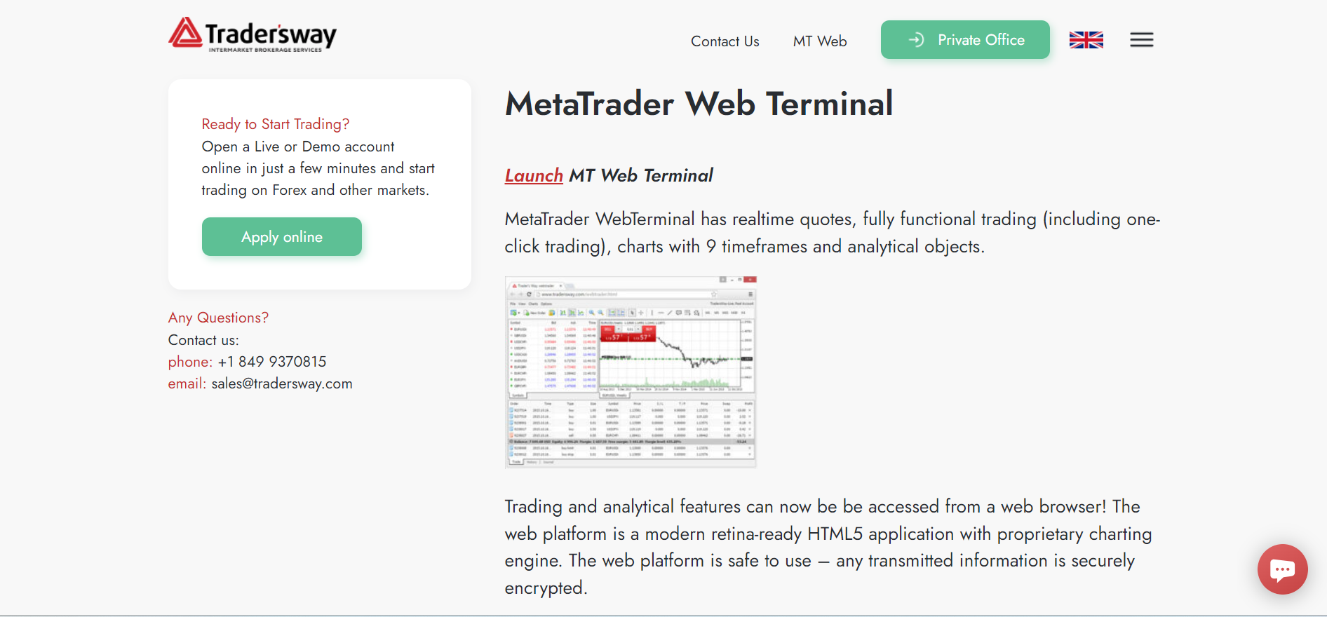 TRADERSWAY Fees, Spreads and Commissions Reviewed ☑️ ()