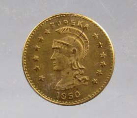 1 Dollar (California Gold - Eureka) - United States – Numista