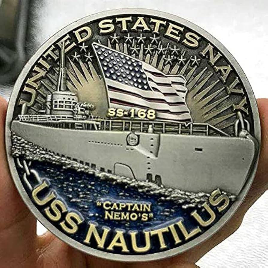 3 oz Silver | Steampunk Nautilus High Relief Antique Finish