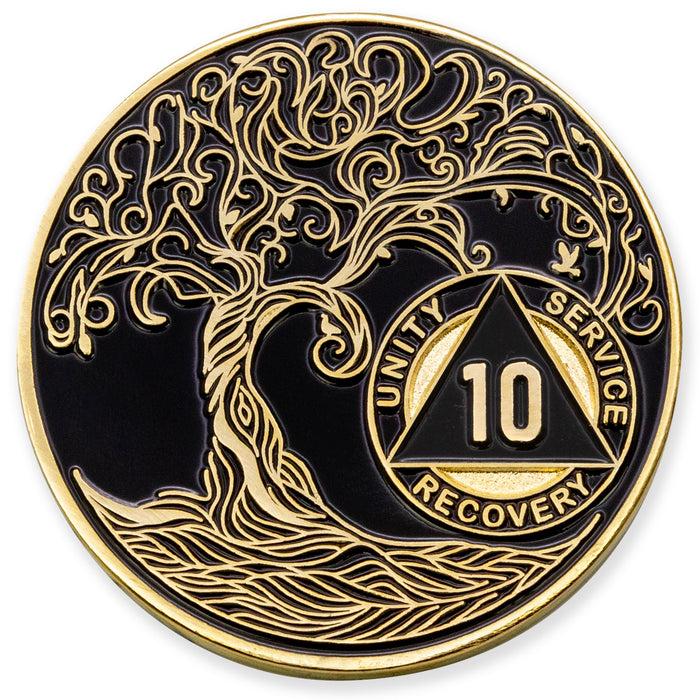 AA 12 Step Recovery Medallions | Sobriety Chips and Coins