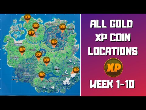 Fortnite - All Season 4 Week 6 XP Coins Locations | Attack of the Fanboy