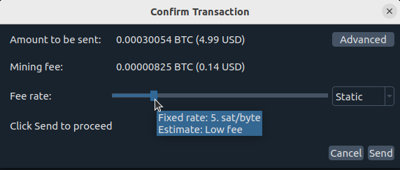 Cryptocurrency Fees Chart and Crypto Fee Calculator