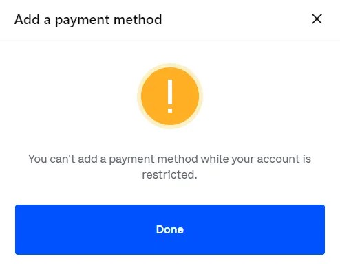 Coinbase Help Desk - coinbase add payment method not working