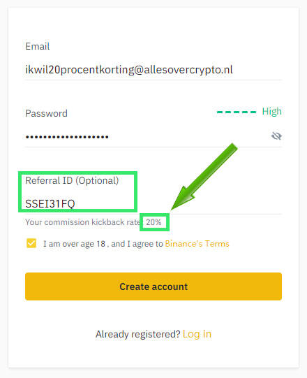 Binance Referral id 85% Cashback (Extra $ Bonus) - 