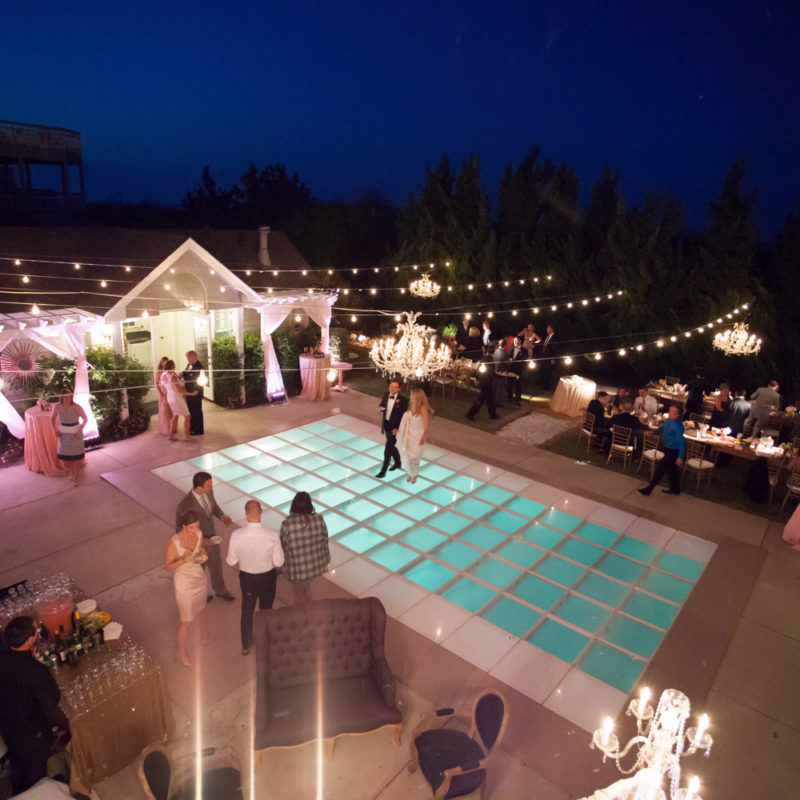 Pool Cover Dance Floor Los Angeles - Opus Event Rentals