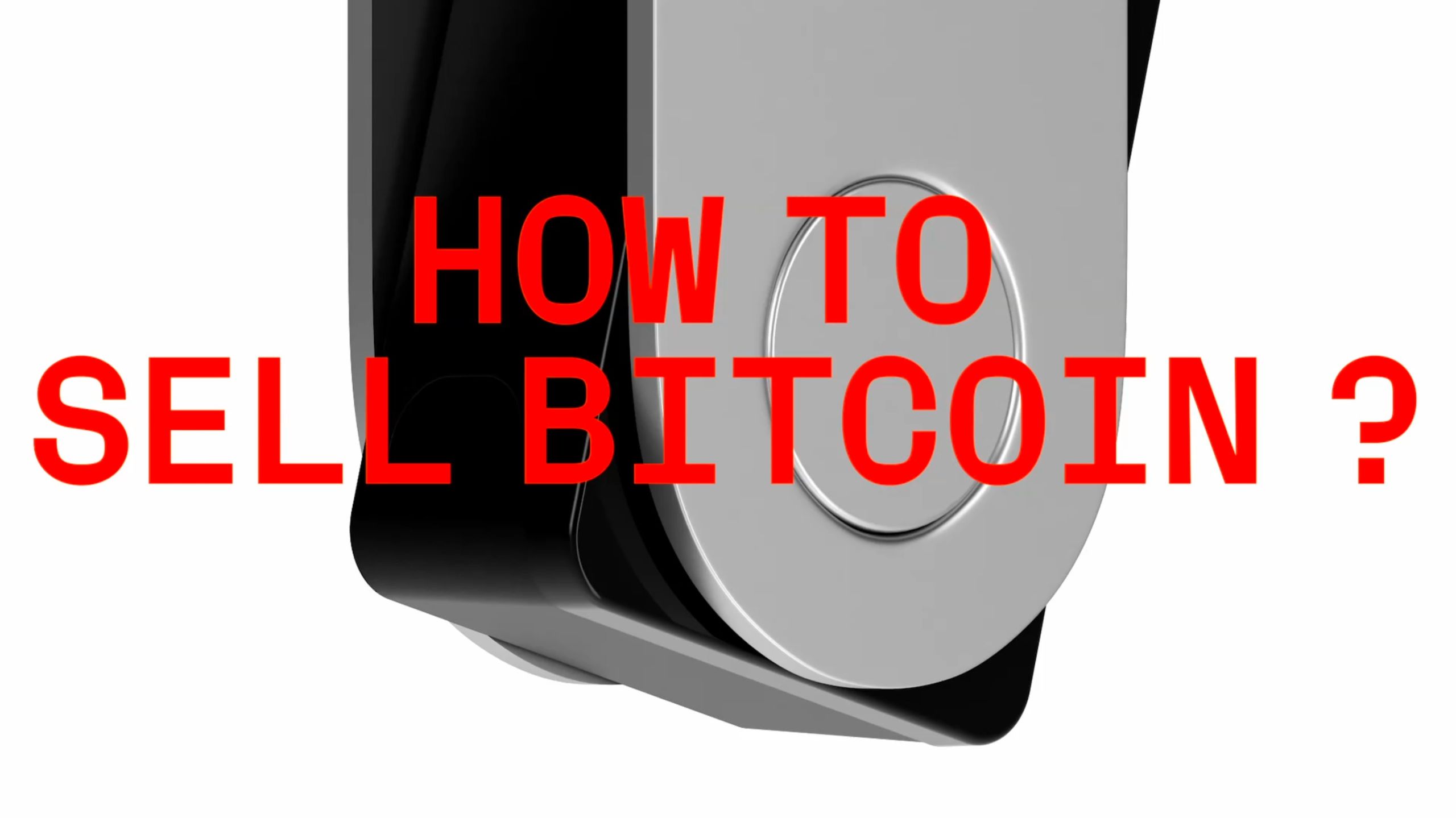 How to Sell your Bitcoin Safety with Ledger ?