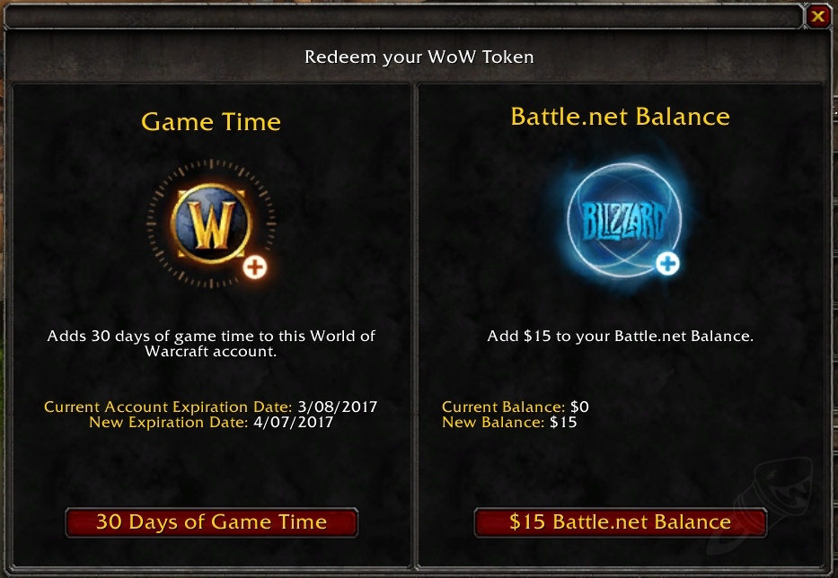 World of Warcraft: Time’s up! (for cheap WoW Token prices) – Bio Break