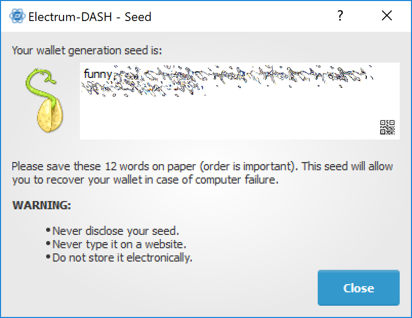 Seed phrase - Bitcoin Wiki