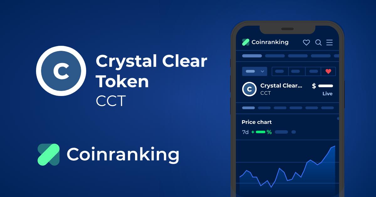 Crystal Clear Token Price - Cryptocurrency:CCTEUR | ADVFN