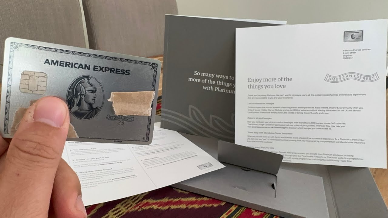 American Express Platinum Charge Card Unboxing () – CardExpert