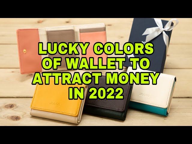 How to be lucky by Feng Shui wallet colour? | coinlog.fun