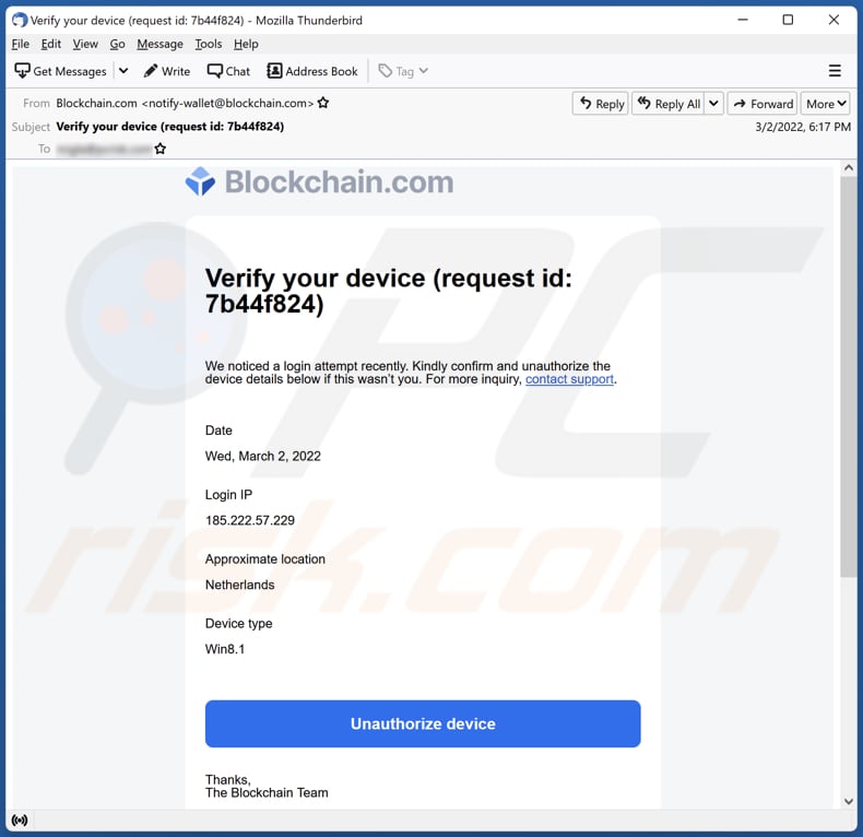 How to recover a blockchain wallet password or wallet