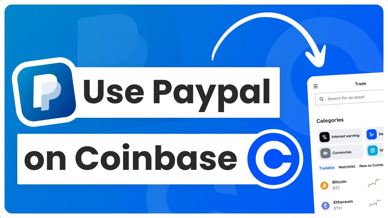 Coinbase now lets US users pay for cryptocurrency through a PayPal account