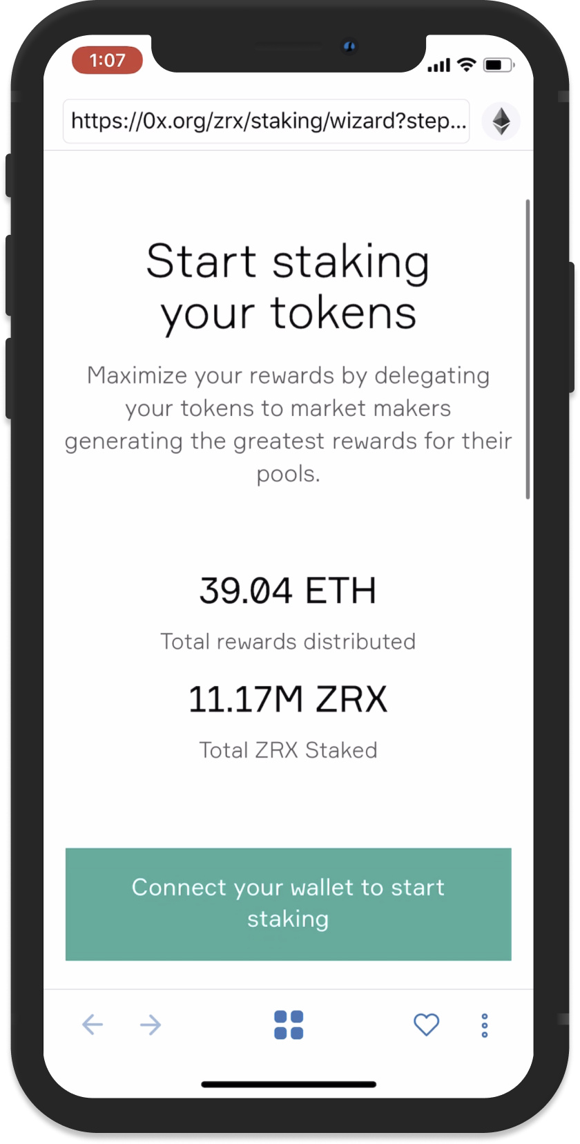 0x Staking | Earn 0x (ZRX) passive income