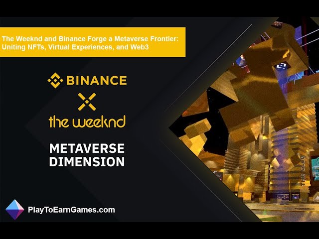 Sued by CFTC and SEC, Binance partners with The Weeknd for metaverse experience - Blockworks