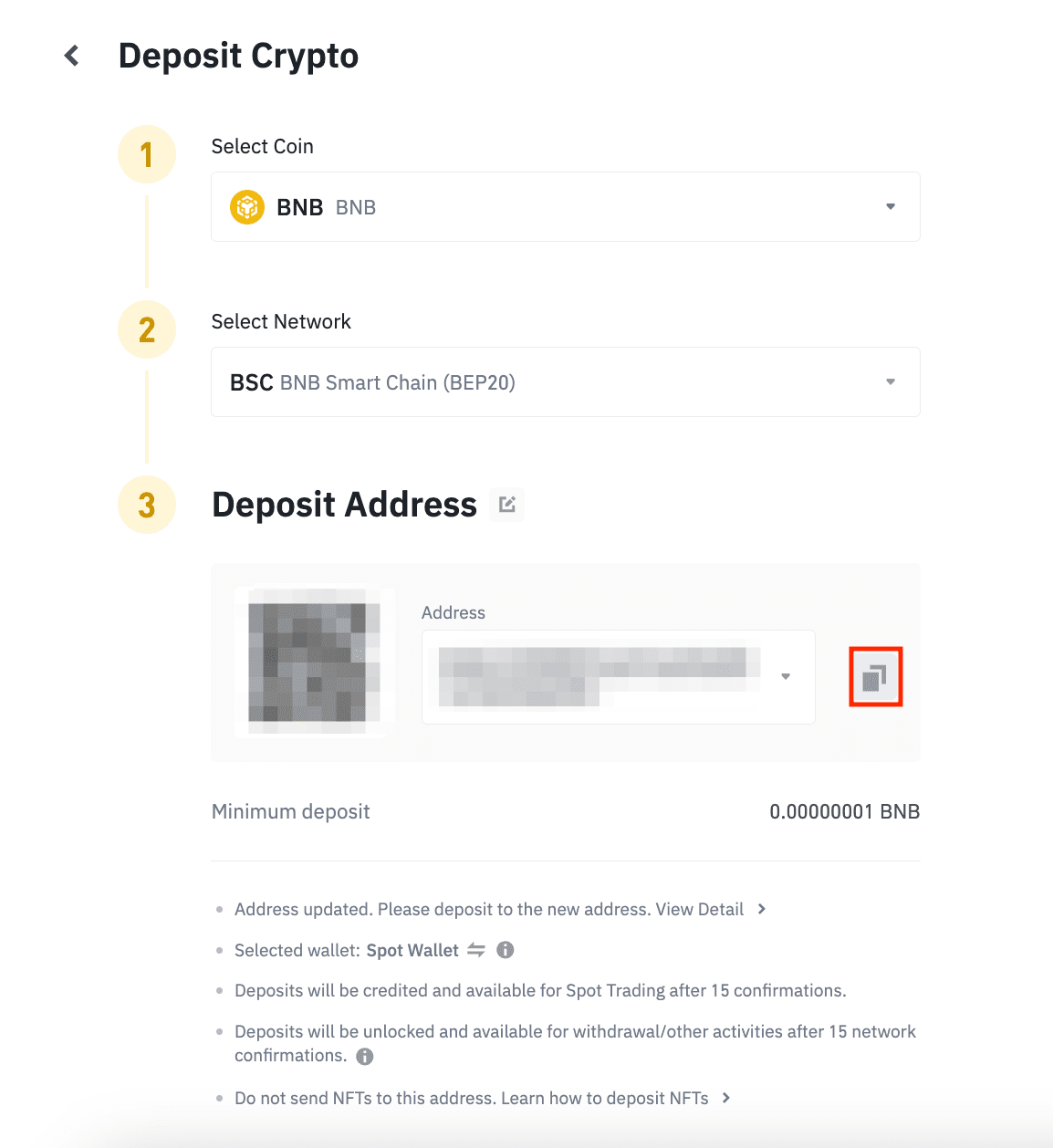 BTC deposit & withdrawal | NiceHash