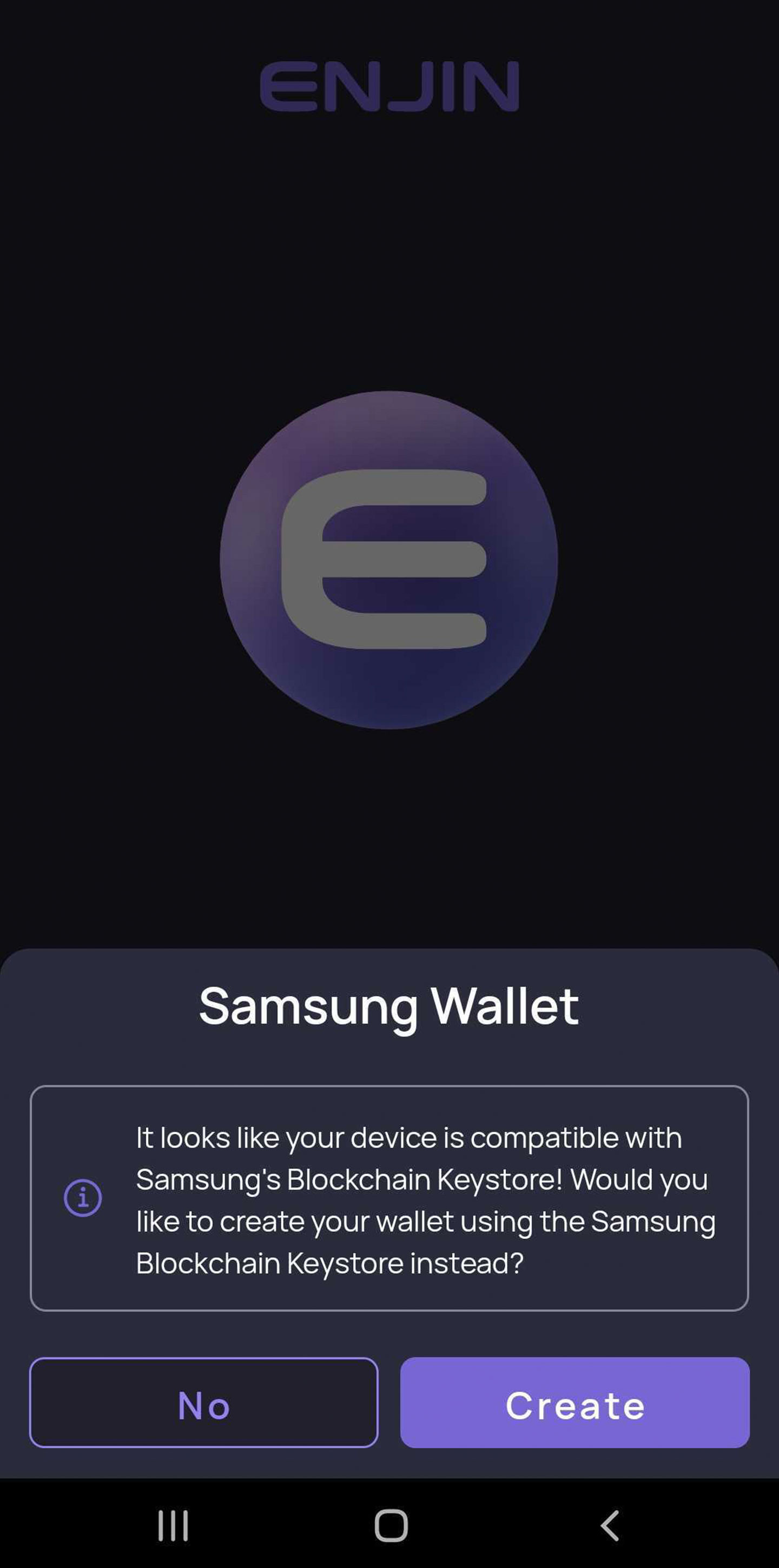 How to secure Enjin Wallet on Android - Vault12