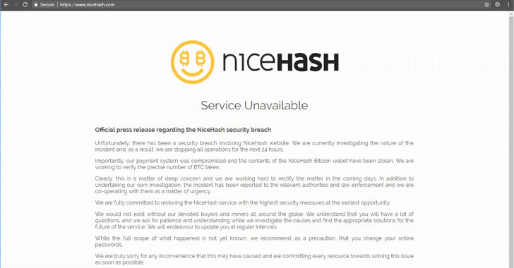 Cryptocurrency Mining Market NiceHash Hacked - CoinDesk