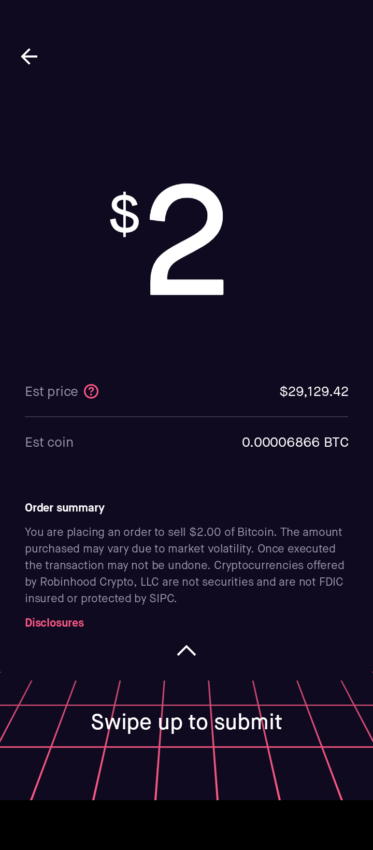 Crypto account funding | Robinhood