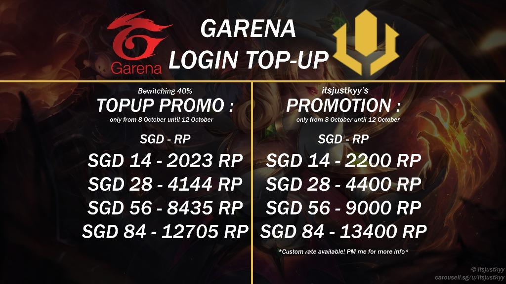 How can I transfer my Garena account to Riot? | ONE Esports