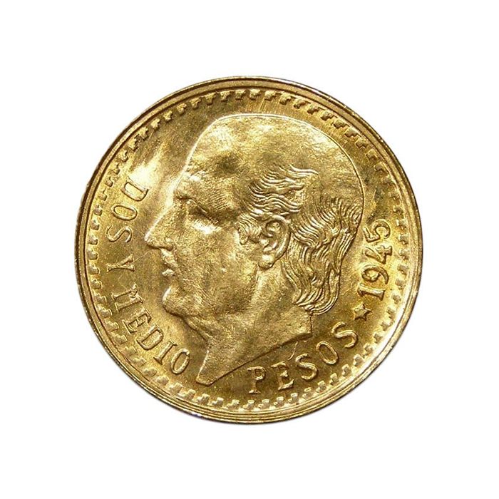 Buy Mexican Dos Pesos Gold Coin