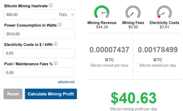 #1 Bitcoin Mining Calculator for Hash Rate ( Profits)