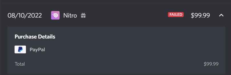 Payment with Discord Nitro - Google Play Community