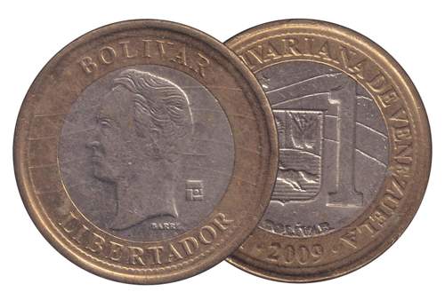 1 bolívar from Venezuela COIN VALUE