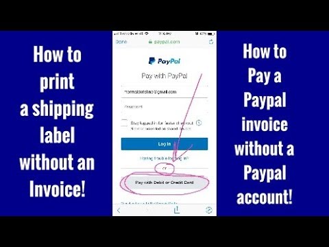 How to Print PayPal Shipping Label Without Receiving Payment : Amy's Store LLC