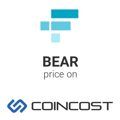 3X Short Bitcoin Token Price Today Stock BEAR/usd Value Chart