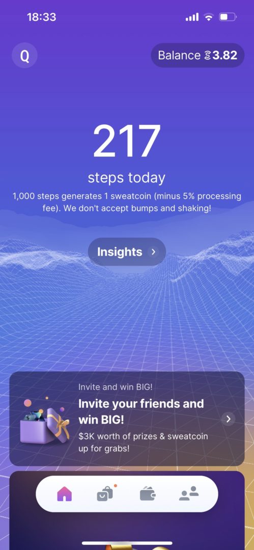 SweatCoin (/10) - Walk and Earn. Try, You Will Learn. - coinlog.fun