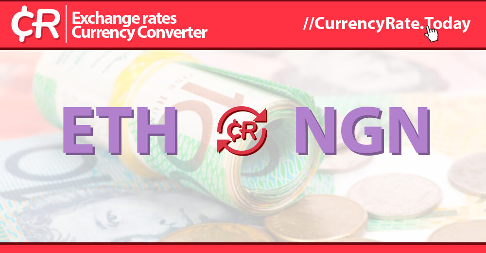 1 ETH to NGN - Ethereum to Nigerian Naira Converter - coinlog.fun