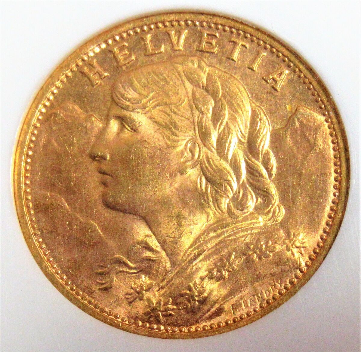 swiss 20 franc gold coin | fractional gold | Austin Coins