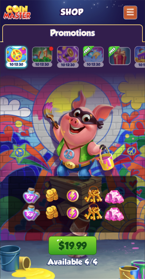 Free spins for coin master APK + Mod (Free purchase) for Android