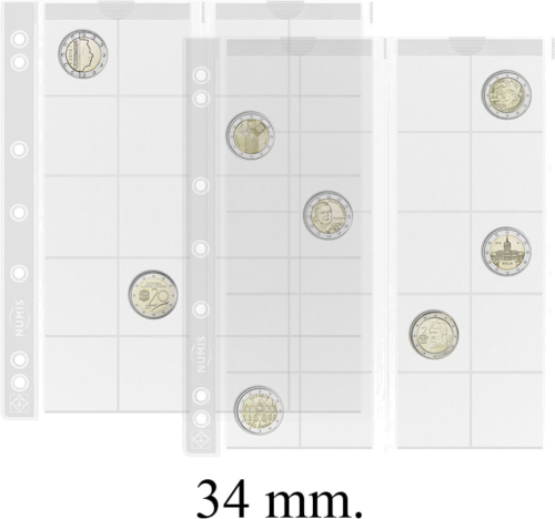 Leuchtturm coin sheets NUMIS for 25mm coins