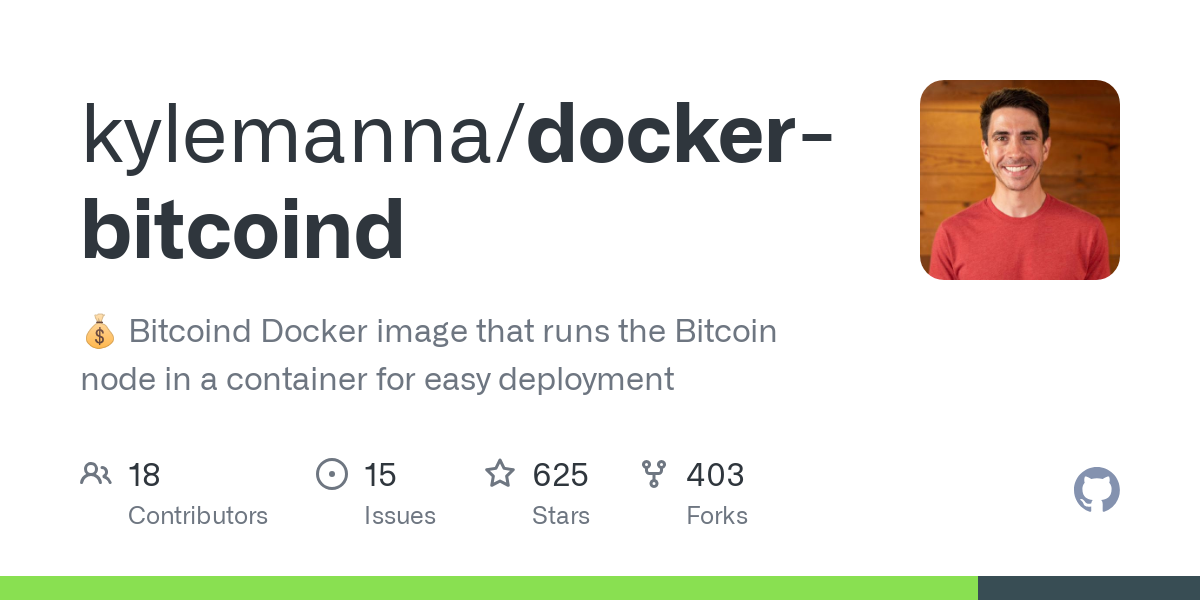 Dockerizing Bitcoin