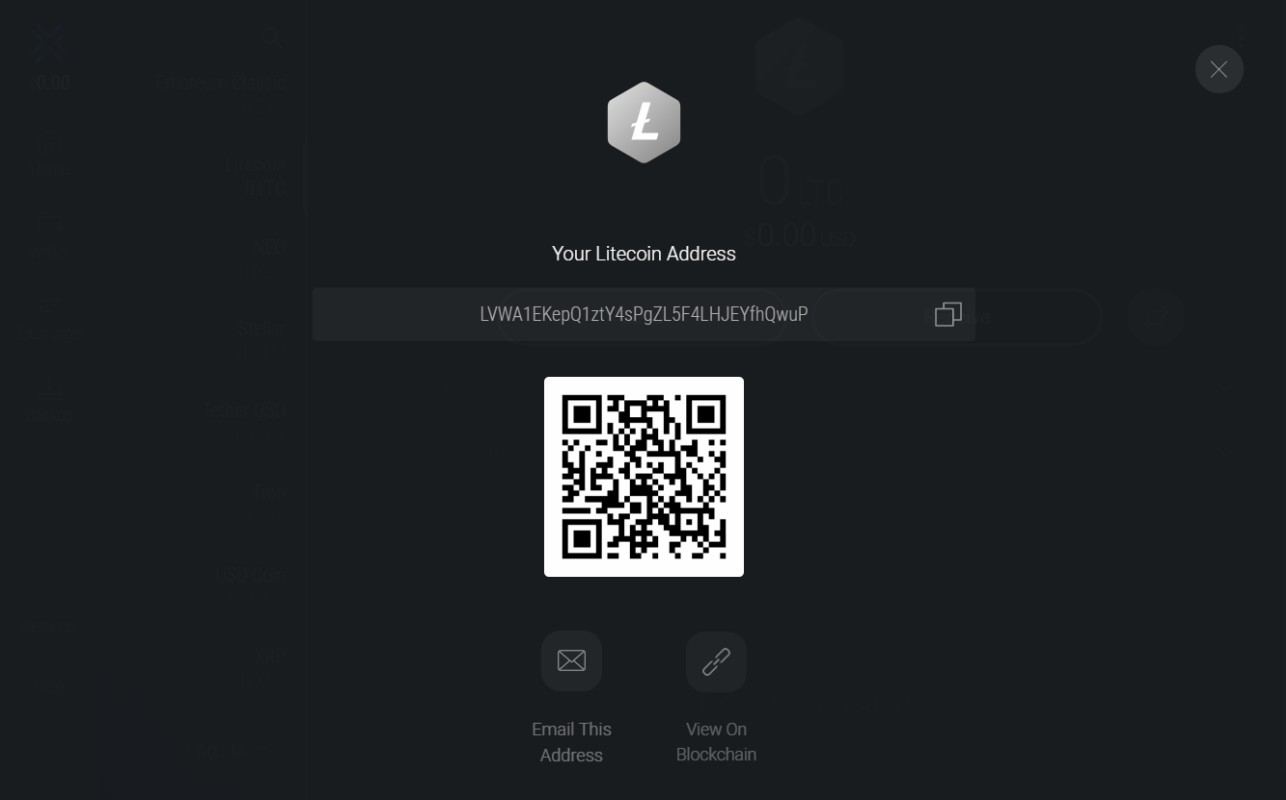 Litecoin Wallet (LTC) | Coin Wallet