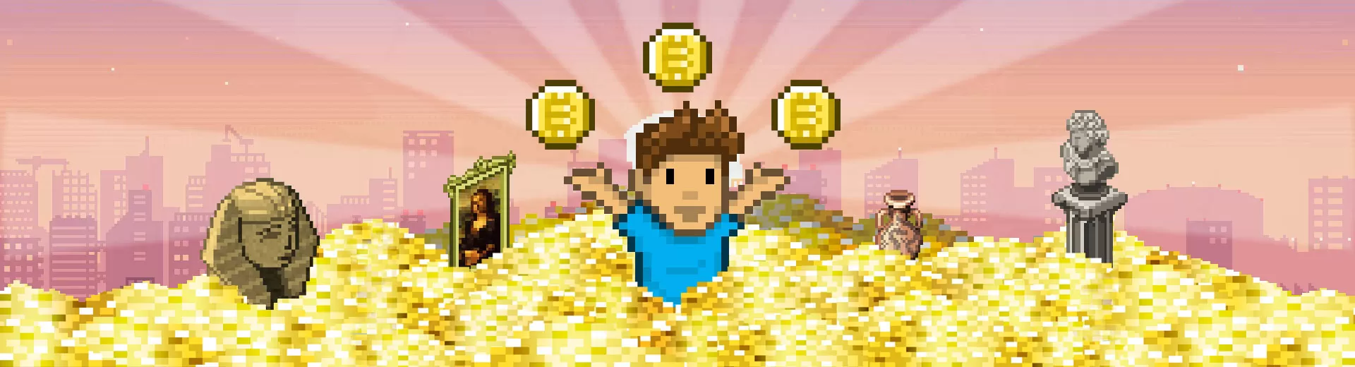 Bitcoin Billionaire Update – Bitstone To The Past – Noodlecake Studios › Games