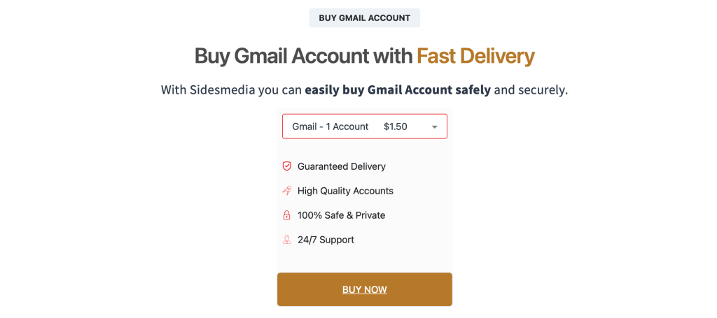 Buy Gmail Account- Old Gmail Account