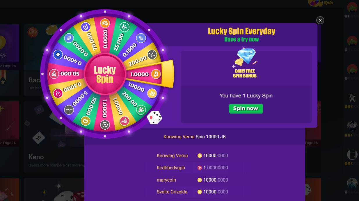 Free Bitcoin Spins