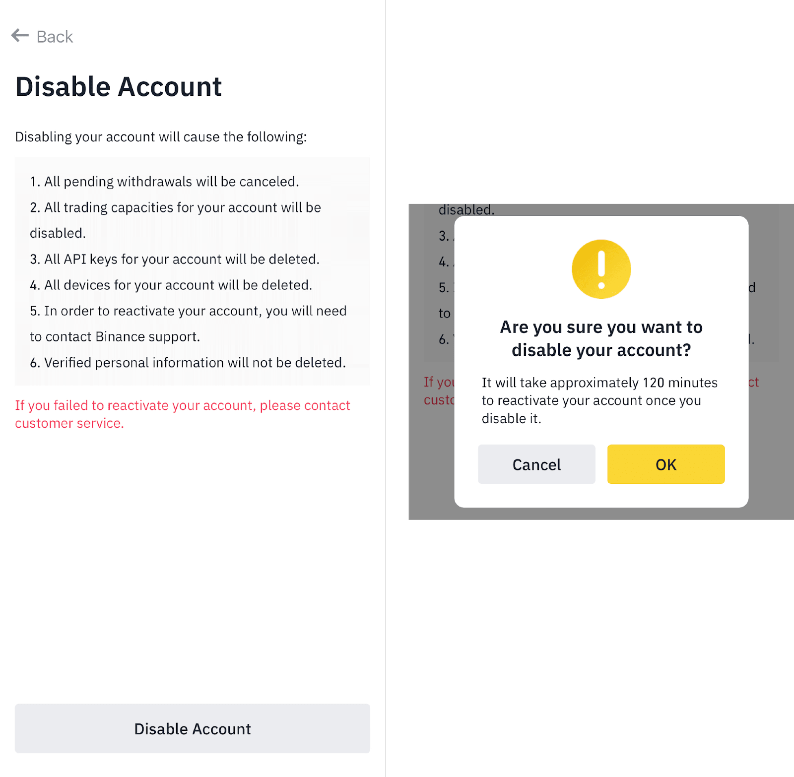 How to Close & Delete Binance Account in 