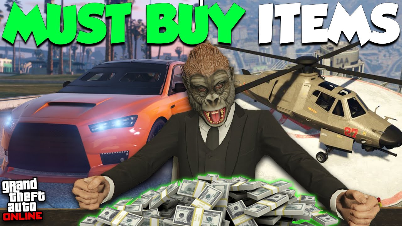 GTA 5 Online: Best Things To Buy [TOP 16] | Gamesual