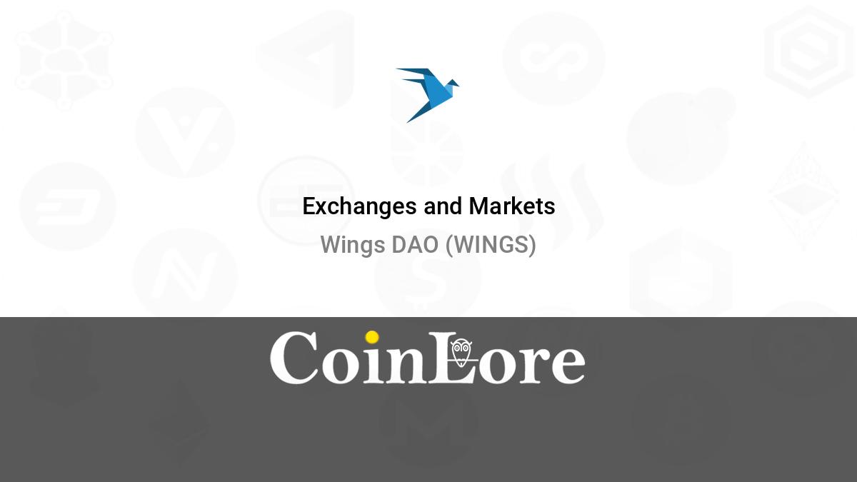 Wings DAO Live Price Chart - The Coin Offering