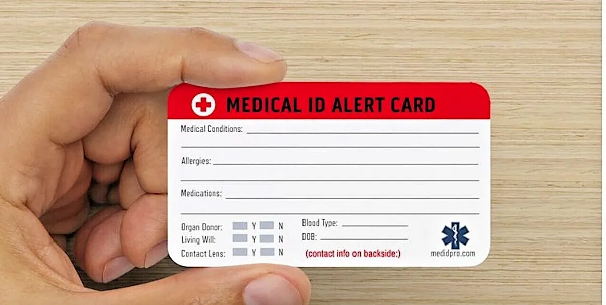 Medical ID Wallet and Card DTE – NooknRook